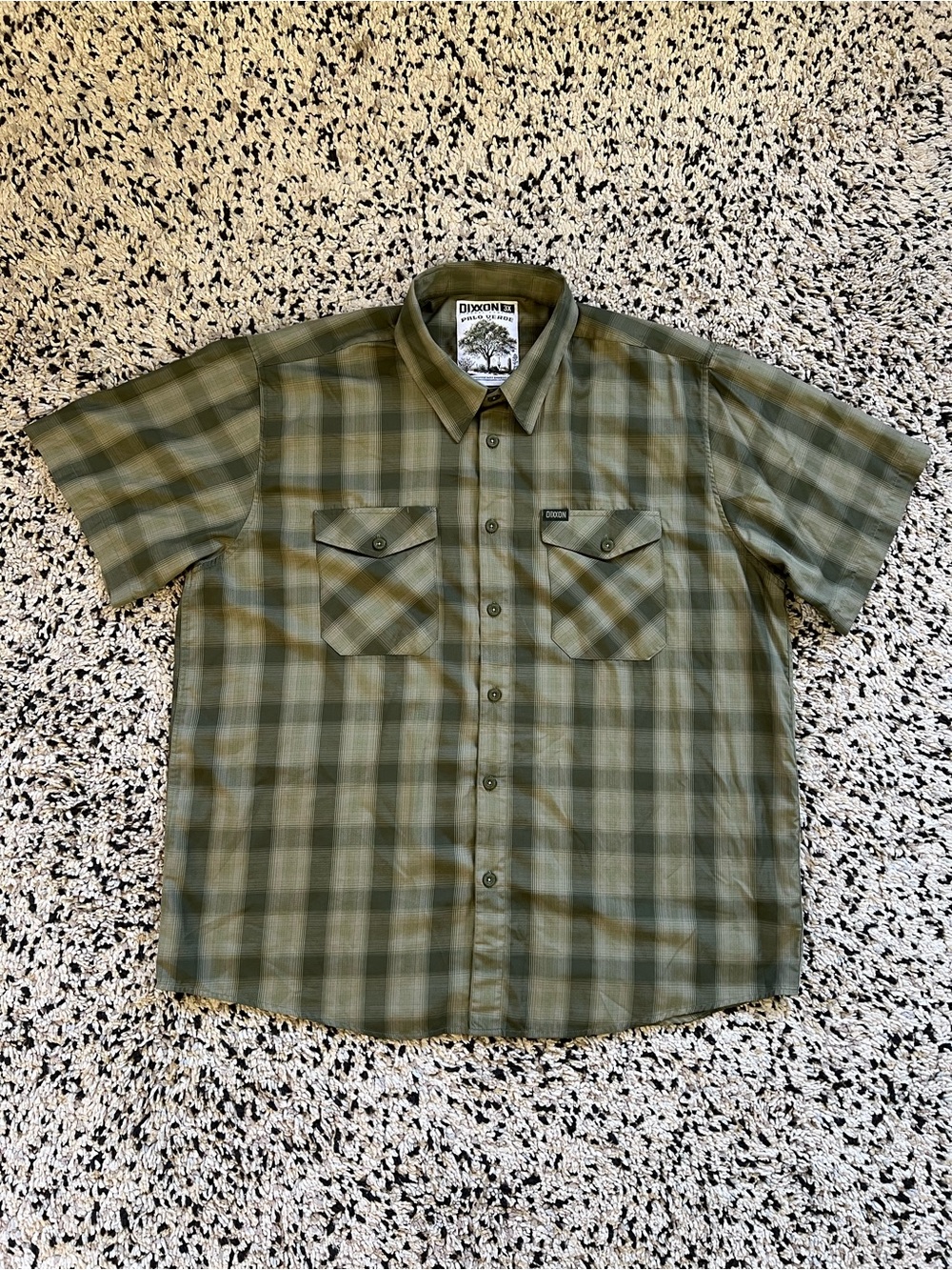 Dixxon Flannel Co Palo Verde D-LUX Bamboo Blend Short Sleeve Shirt Men’s 3XL